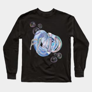 Fluid bubble y2k vibe Long Sleeve T-Shirt